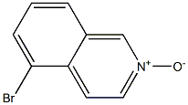 5-broMo-isoquinoline 2-oxide Struktur