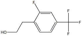 2-[2-Fluoro-4-(trifluoroMethyl)phenyl]ethanol, tech. 90% Struktur