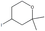 tetrahydro-4-iodo-2,2-diMethyl-2H-pyran Struktur