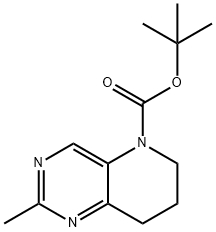 2-Methyl-7,8-dihydro-6H-pyrido[3,2-d]pyriMidine-5-carboxylic acid tert-butyl ester price.