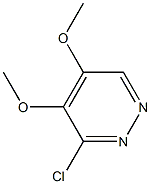 4,5-diMethoxy-3-chloropyridazine Struktur