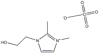 1-(2'-hydroxylethyl)-2,3-diMethyliMidazoliuM perchlorate Struktur