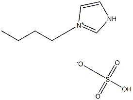 N-butyliMidazoliuM hydrogen sulfate Struktur