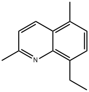 8-ethyl-2,5-diMethylquinoline Struktur