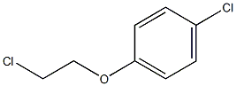 2-(4-Chlorophenoxy)ethyl Chloride Struktur