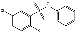 2,5-dichloro-N-phenylbenzenesulfonamide Struktur