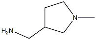 (1-methylpyrrolidin-3-yl)methanamine Struktur