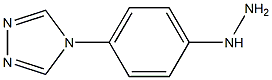 1-(4-(4H-1,2,4-triazol-4-yl)phenyl)hydrazine Struktur