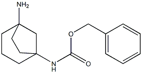 benzyl 5-aMinobicyclo[3.2.1]octan-1-ylcarbaMate Struktur