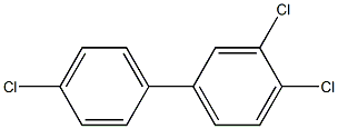 3,4,4'-Trichlorobiphenyl Solution Struktur