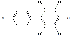 2,3,4,4',5,6-Hexachlorobiphenyl Solution Struktur