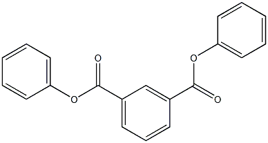 Diphenyl isophthalate  Solution Struktur