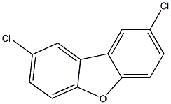 2.8-Dichlorodibenzofuran Solution Struktur