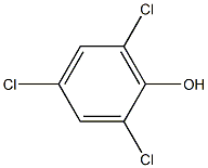 2,4,6-Trichlorophenol 100 μg/mL in Methanol Struktur