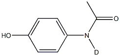 Acetaminophen-D4 (0.1 mg/ml) (Paracetamol) Struktur