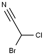 Bromochloroacetonitrile 1000 μg/mL in Methanol Struktur