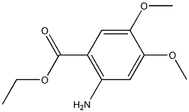 Ethyl 6-aminoveratrate Struktur