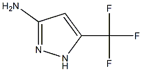 3-aMino-5-trifluoroMethyl-1H-pyrazole Struktur