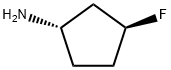 (1S,3S)-3-fluorocyclopentan-1-aMine Struktur