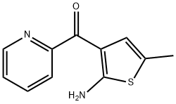 (2-aMino-5-Methylthiophen-3-yl)(pyridin-2-yl)Methanone Struktur