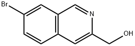 (7-broMoisoquinolin-3-yl)Methanol Struktur