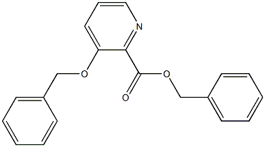 benzyl 3-(benzyloxy)picolinate Struktur