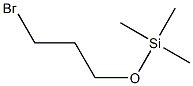 (3-broMopropoxy)triMethylsilane Struktur