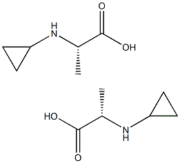 DL-Cyclopropylalanine DL-Cyclopropylalanine Struktur