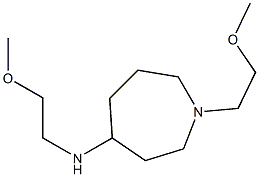 (2-Methoxy-ethyl)-[1-(2-Methoxy-ethyl)-azepan-4-yl]-aMine Struktur