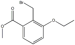 2-BroMoMethyl-3-ethoxy-benzoic acid Methyl ester Struktur