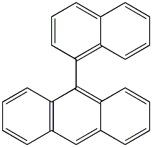 9-(Naphthalen-1-yl)anthracene Struktur