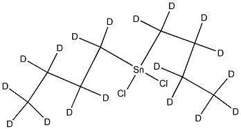 Dichlorodibutylstannane-d18 Struktur