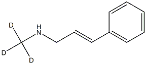 (E)-N-(Methyl-d3)-3-phenyl-2-propen-1-aMine Struktur