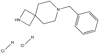 7-benzyl-2,7-diazaspiro[3.5]nonane (dihydrochloride) Struktur