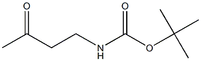 tert-butyl 3-oxobutylcarbaMate Struktur