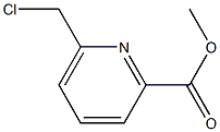 6-(ChloroMethyl)-2-pyridinecarboxylic acid Methyl ester Struktur