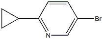 5-BroMo-2-cyclopropyl-pyridine Struktur