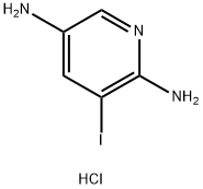 3-Iodo-pyridine-2,5-diaMine hydrochloride Struktur