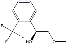 (S)-2-Methoxy-1-(2-(trifluoroMethyl)phenyl)ethanol Struktur