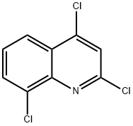 2,4,8-Trichloroquinoline Struktur