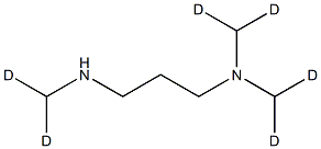 N,N,N'-TriMethyl-d6-1,3-propanediaMine Struktur