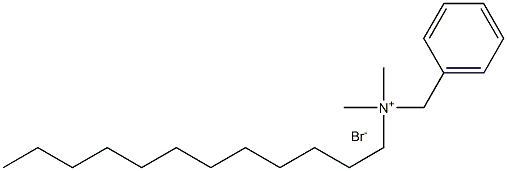 BenzyldodecyldiMethylaMMoniuM broMide Struktur