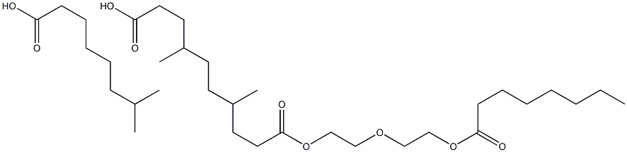 DIETHYLENEGLYCOLDIOCTANOATE/DIISONONANOATE Struktur