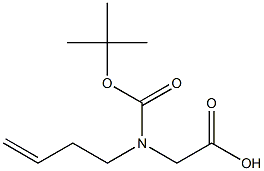 Boc-L-Homoallylglycine Struktur