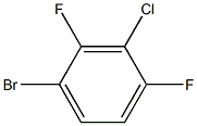 2,4-difluoro-3-chlorobroMobenzene Struktur