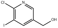 (6-chloro-5-iodopyridin-3-yl)Methanol Struktur