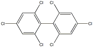 2.2'.4.4'.6.6'-Hexachlorobiphenyl Solution Struktur