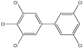 3,3',4,5,5'-Pentachlorobiphenyl Solution Struktur