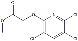 Triclopyr methyl ester Solution Struktur