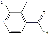 2-chloro-3-Methylisonicotinic acid Struktur